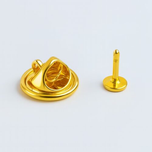 Broche de Mariposa Dorado