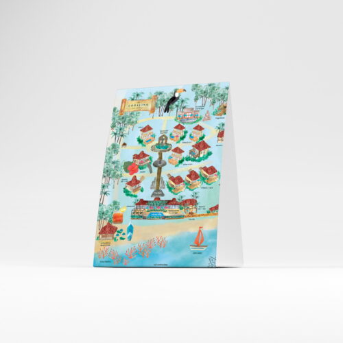 Cartel de Mesa Cartulina Resistente